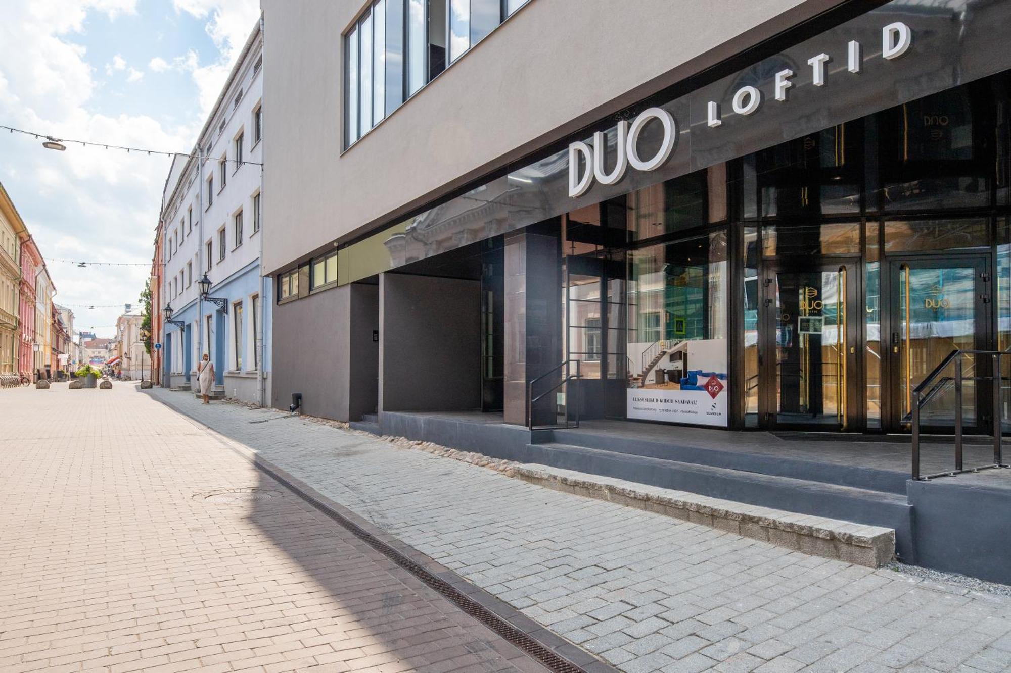 Ferienwohnung Tempus Te Premium Duo Lofts Tartu - Private Cinema, Gym And Terrace Exterior foto
