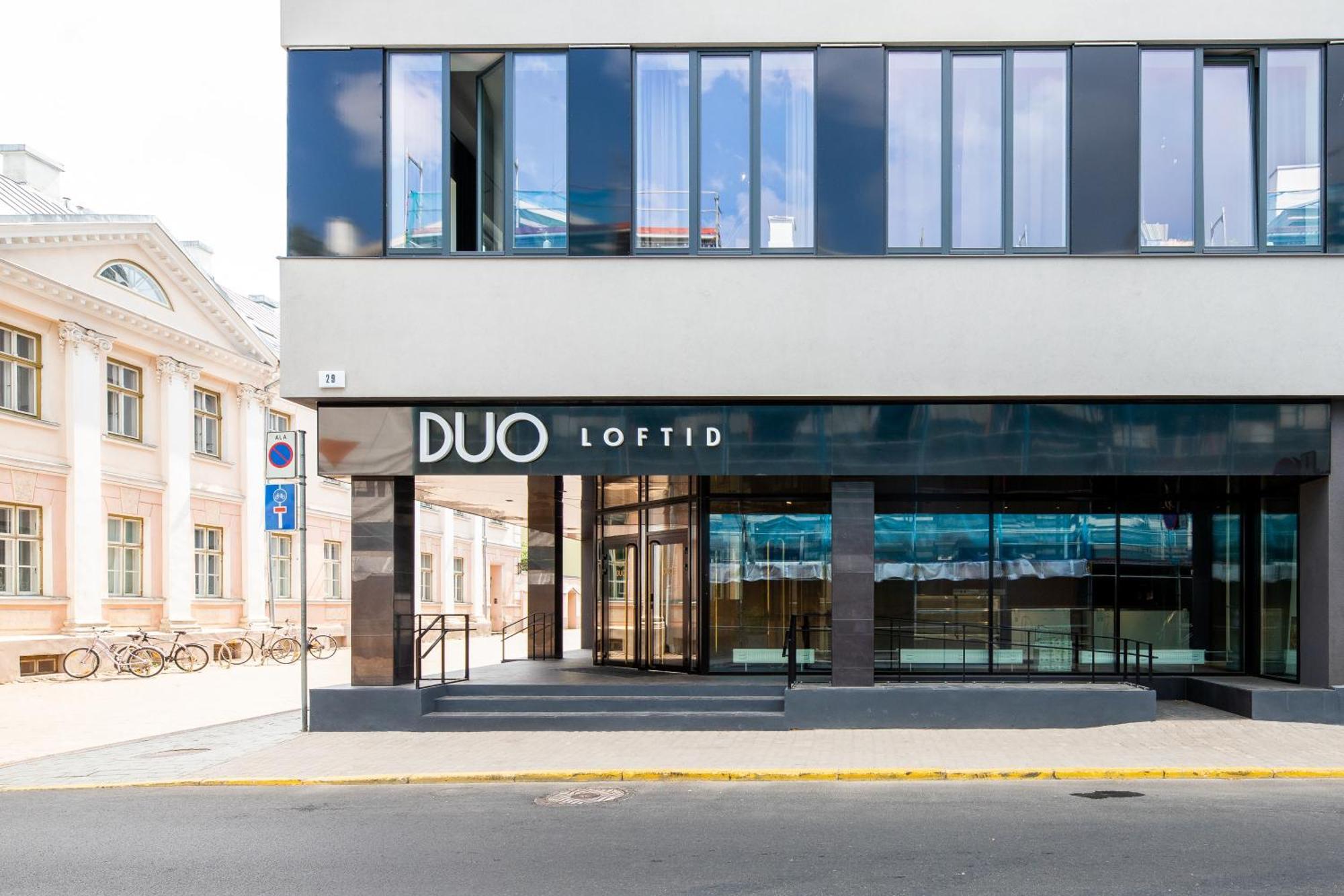Ferienwohnung Tempus Te Premium Duo Lofts Tartu - Private Cinema, Gym And Terrace Exterior foto