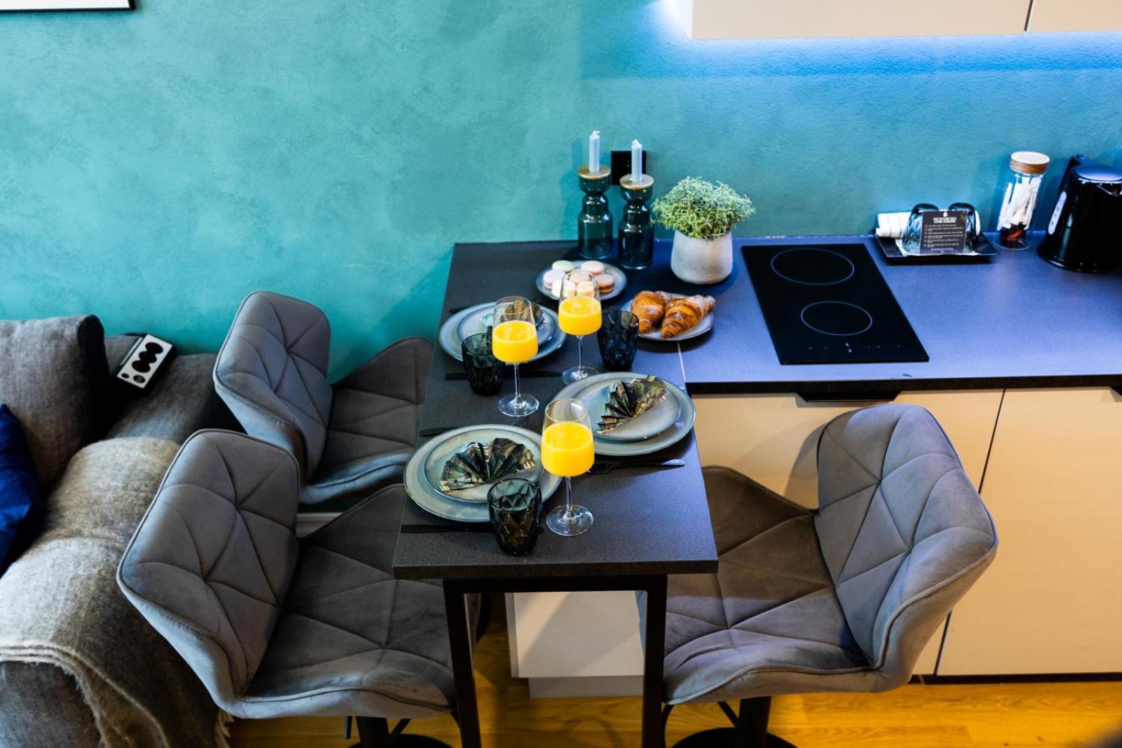 Ferienwohnung Tempus Te Premium Duo Lofts Tartu - Private Cinema, Gym And Terrace Exterior foto